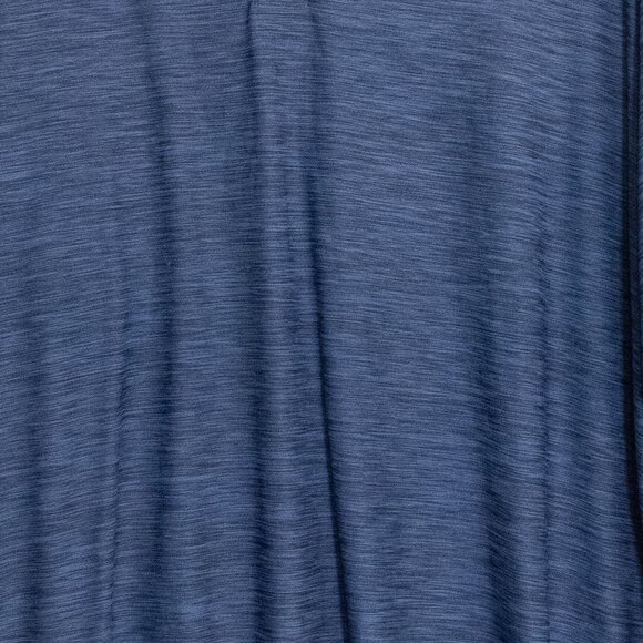 Mens Polo Shirt By Roundtree & Yorke Navy Short Sleeve Relaxed Fit - Picture 4 of 10